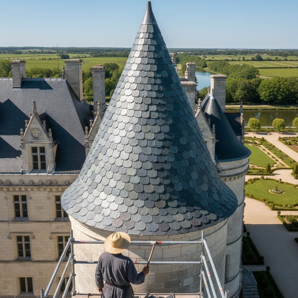 CHARPENTE COUVERTURE DU LAYON